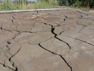 Odvodňování sedimentu ve vaku